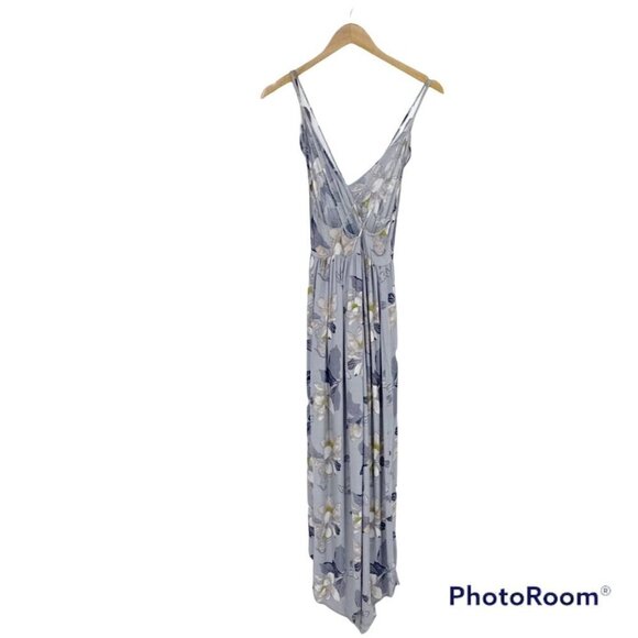 ASTR Floral Ruffle Surplice High Low Maxi Dress - M - Picture 4 of 6